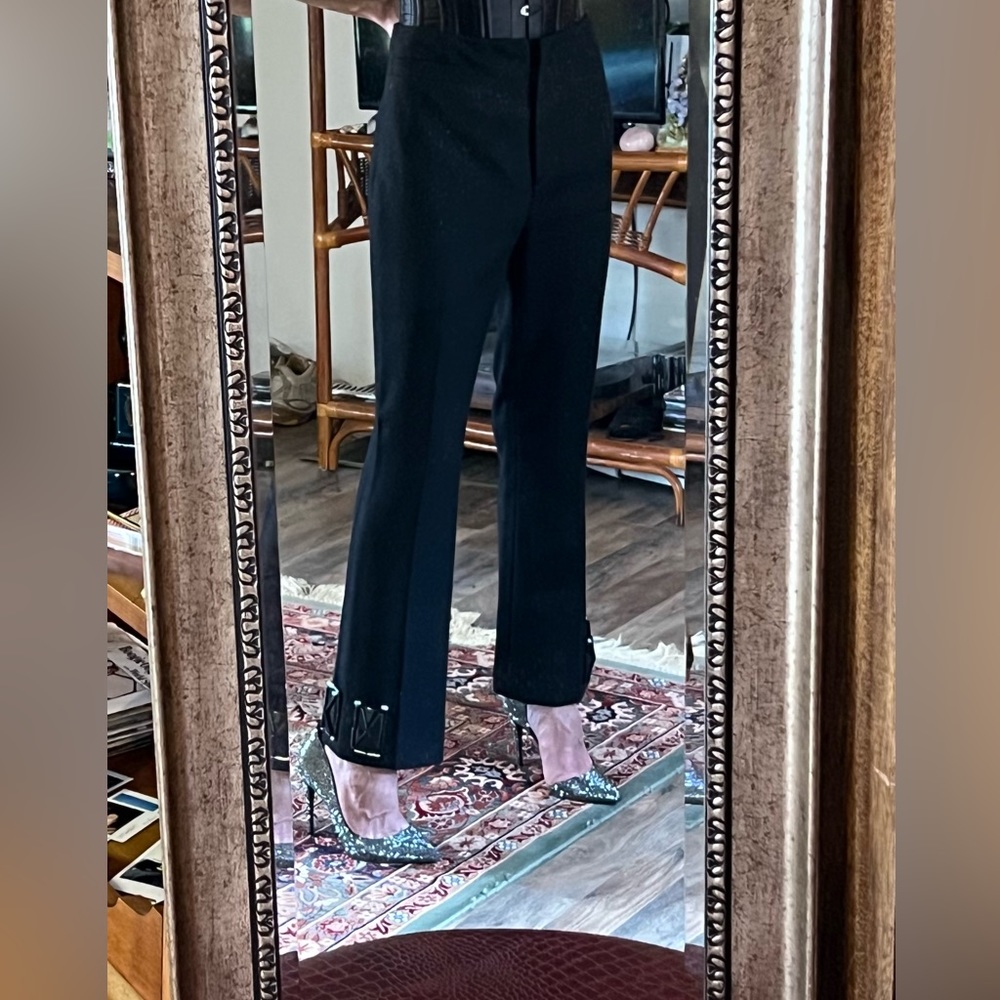 Never worn (outside of the house) Prada beaded trousers!